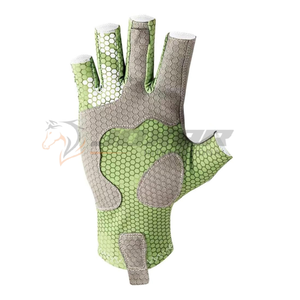 Gants de pêche à longue manchette imperméables en gros avec protection UPF 50 séchage rapide et respirant pour les climats chauds-haute qualité - Product Image 6