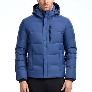 Veste matelassée personnalisée pour homme, streetwear camouflage, hiver, chaude, imperméable, légère, fournisseur d'usine OEM - Product Image 4