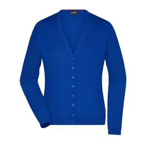 Ladies' V-Neck <b>Cardigan</b> Corporate Merchandising Promotional Hoodies & Sweatshirts - Product Image 2