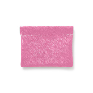 Mini monedero y tarjetero Snap Top – Cuero genuino italiano – Hecho a mano – PS646 - Product Image 1