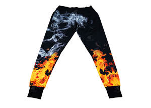 Survêtement décontracté pour homme de qualité supérieure, avec impression par transfert thermique, logo personnalisé, design solide, sweat à capuche épais et empilé - Product Image 5