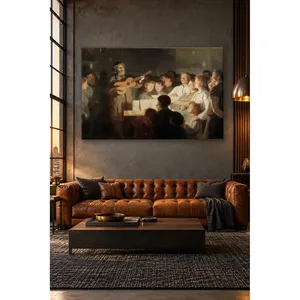 Fida Victor Gilbert Singer avec guitare, impression sur toile - Product Image 5