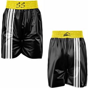 กางเกงชกมวยโพลีเอสเตอร์ปรับแต่งได้ ทนทาน ระบายอากาศ น้ำหนักเบา แห้งเร็ว สำหรับผู้ใหญ่ ใส่ได้ทั้งชายและหญิง  มีกระเป๋า - Product Image 3