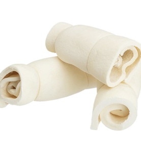 Top <span class=keywords><strong>Dog</strong></span> Chews Beef Cheek Rolls Paquete de 5 huesos de perro de larga duración para masticadores agresivos Golosinas Para Perros Sin cuero crudo - Product Image 3