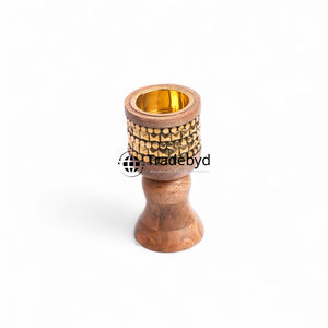 Quemador Bakhoor de madera de lujo con intrincados patrones tallados para elegantes rituales de fragancia árabe y decoración del hogar de Tradebyd - Product Image 4