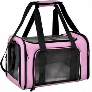 Factory Direct Supply Portable Large-Capacity Woven Cat <b>Bags</b> for Outings and Carrying - Product Image 5