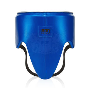 Protector de ingle de cuero de alta calidad, protección integral para entrenamiento de boxeo Muay Thai Karate, cómodo a la venta - Product Image 1