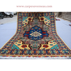 Tapis et moquettes marocains de luxe faits à la main de haute qualité avec marque privée pour le salon à la maison expédition rapide rembourré - Product Image 1