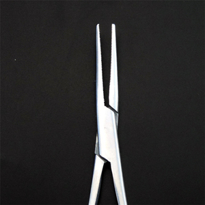 Forceps hémostatiques vétérinaires en acier inoxydable, instrument chirurgical pour cliniques, utilisation des vaisseaux sanguins, LAME DE SCORPION SB-HF-0001 - Product Image 4