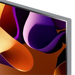 2024 Black Silver 4K UHD Smart TV 195 cm 65 Inch LED Android System HD Definition for Home Hotel Use English Default Language - Product Image 3