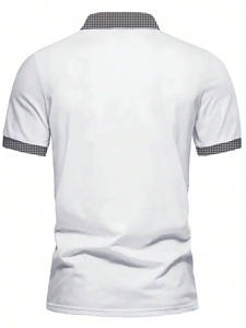 OEM venta al por mayor nuevo estilo de alta calidad Polo de golf de los hombres 100% poliéster ropa deportiva transpirable polos - Product Image 4