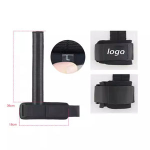 GYM Antebrazo Levantamiento de pesas Correas Heavy Duty Power Lifting Fitness Muñequeras con correa - Product Image 6