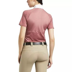 Chemise d'équitation à manches courtes pour femmes, vêtements de sport à boutons, vêtements actifs, équitation équestre, basalayer pour femmes - Product Image 5