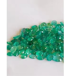 Esmeralda Natural de origen de Zambia, grado AAA, excelente brillo, bonito Color verde, pulido perfecto, corte ovalado, piedras preciosas sueltas IGI - Product Image 1