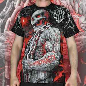 Camiseta deportiva de malla de secado rápido, camiseta profesional de manga corta 280 GSM, camiseta personalizada con impresión por sublimación informal en seco equipada - Product Image 6