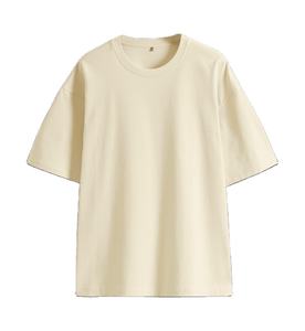 T-shirts unisexe en gros, t-shirts pour hommes et t-shirts à manches courtes surdimensionnés, 100% coton - Product Image 2