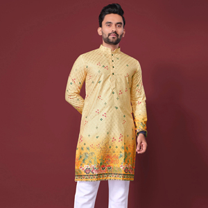 ชุดนอนผ้าเคอร์ตาหลากสีแบบดั้งเดิมสำหรับผู้ชายงานถักโครเชท์ศิลปะสำหรับใส่ในงานรื่นเริงและใส่ประจำวันสำหรับงานเลี้ยง - Product Image 1