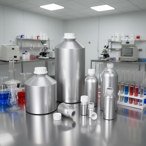 Botellas de Laboratorio Burkle GmbH para Alimentos y Líquidos Químicos, Material de Aluminio Duradero - Product Image 3