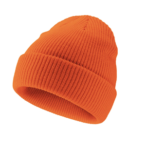 Bonnet en tricot acrylique doux avec manchette de conception ample intérieur chaud idéal pour la mode Streetwear décontracté jours froids en gros - Product Image 1