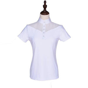 Camisa de Equitación Totalmente Transpirable para Mujer, Camisa de Exhibición Ecuestre de Alta Calidad para Mujer - Product Image 6
