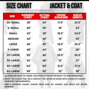 Handmade <b>Black</b> Genuine Leather <b>Overcoat</b> Cowhide Spine Detail Minimalist Design Waterproof Windproof <b>Men's</b> Winter Jacket Custom - Product Image 5