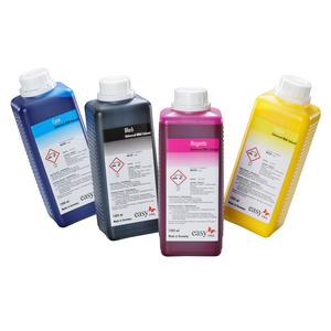 Mutoh UMS Compatible 1-Liter Bottle Universal Mild Solvent for Ink with Smart <b>Card</b> for Printing - Product Image 1