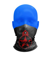 Cache-cou de sport professionnel personnalisable avec logo, anti-UV, respirant et à séchage rapide en polyester pour paintball