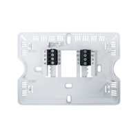 Riseem Blanco 24V 1 Calor 1 Controlador de aire acondicionado frío Termostato de bomba de calor para sistema HVAC