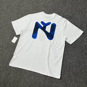 Camiseta de algodón para hombre, ligera, transpirable, suave, informal, de manga corta, esencial para el verano, cómoda, duradera, para uso diario, limpia - Product Image 3