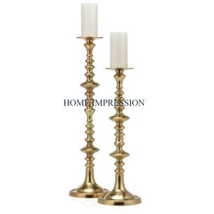 Conception différente couleur or Mini petits bougeoirs classique Table la plus vendue bougeoirs décoratifs utilisation du salon - Product Image 2