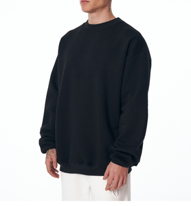 Suministro al por Mayor de Sudaderas con Capucha Personalizadas para Hombre, de Invierno, de Algodón y Felpa, Cuello Redondo, Deportivas, Casuales, Ecológicas, Precio de Fábrica, OEM, Marca Privada - Product Image 3