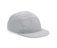 Casquettes de camping à 5 panneaux non structurées de haute qualité, à visière plate, avec boucle, personnalisables, unies, vierges, pour la pêche, la randonnée, le camping