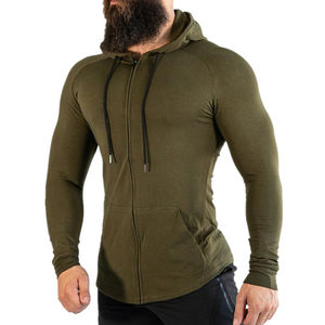 Sweats à capuche zippés de meilleure qualité pour hommes design personnalisé respirant coupe-vent surdimensionnés Sweats à capuche zippés à bas prix pour hommes - Product Image 1
