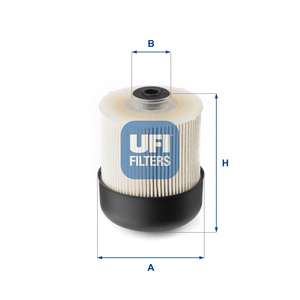 Filtro de combustible de alta eficiencia-Reemplazo compatible con código UFI 26.115.00-Garantiza una filtración de combustible de larga duración - Product Image 2