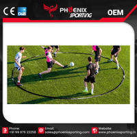 Cadre en fibre de verre solide et lourd de la meilleure qualité Tiki-Takka Rondo Football Soccer Training Ring disponible à un prix abordable