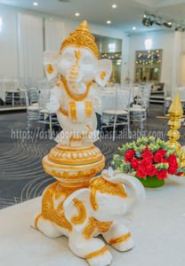 Luxury White <b>Gold</b> Wedding <b>Backdrop</b> Frames Elegant Detachable Customizable Event Decor Frame Panels Factory Price for USA - Product Image 3