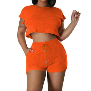 Combinaisons pour dames Ensemble deux pièces Shorts Sweatshirts Active Wear Jumper Short pour femmes Ensemble de sweatshirts à manches longues Printemps 2025 Ensemble court - Product Image 5