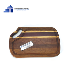 Tabla de cortar de madera de teca natural, artículo superventas, para utensilios de cocina, venta al por mayor de fabricante vietnamita. - Product Image 4
