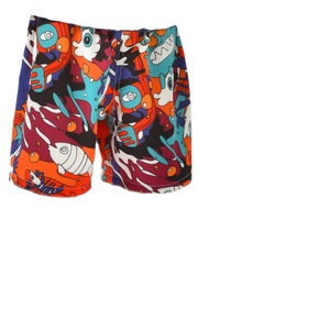 Pantalones cortos básicos de malla para fitness, pantalones cortos estampados de playa personalizados con logotipo para hombres cómodos, pantalones cortos de malla de sublimación con cintura elástica - Product Image 4