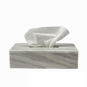 Design classique décoration de la maison vaisselle boîte à mouchoirs boîte à mouchoirs en marbre de haute qualité à un prix abordable - Product Image 5