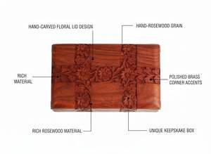 Caja de Joyería de Madera Hecha a Mano con Diseños Personalizados para Almacenamiento Seguro de Anillos, Aretes y Collares, Personalizable, Bajo Costo - Product Image 3