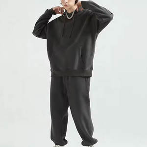 OEM 2024 Vêtements de sport Gym Fitness Tech Survêtements d'entraînement en polaire pour hommes Ensemble deux pièces Survêtement Jogging pour hommes - Product Image 3