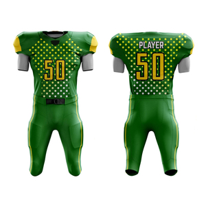 2025 nuevo estilo adultos llano teñido transpirable verano uniformes de fútbol americano personalizado al por mayor de secado rápido mangas cortas - Product Image 6