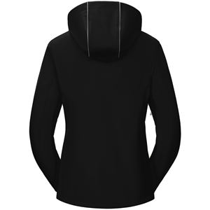 2025 vente en gros vestes d'extérieur coupe-vent à capuche imperméable à manches longues avant fermeture éclair Softshell vestes pour femmes - Product Image 2