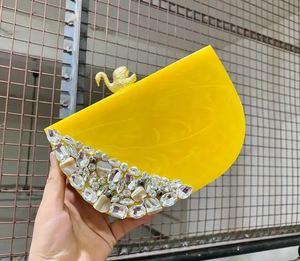 กระเป๋าคลัทช์เรซิ่นสุดพิเศษสำหรับผู้หญิงกระเป๋าคลัทช์เรซิ่นทำมือทันสมัยมีเอกลักษณ์ - Product Image 2