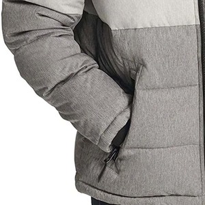 เสื้อแจ็กเก็ตแบบมีซิปด้านหน้าแขนเสื้อปักโลโก้ - Product Image 6