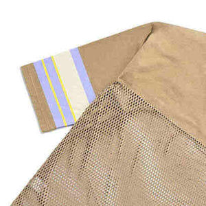 Camiseta de malla de equipo de fútbol americano OEM al por mayor transpirable corta sublimada en blanco para nombre del jugador frente para verano invierno - Product Image 6