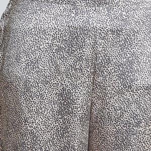 Grey Plain T-Shirt Pajama Set | 100% Cotton Woven <b>Lounge</b> Set | Soft & Breathable Half Sleeve Sleepwear with O-neck Tee & <b>Pants</b> - Product Image 3