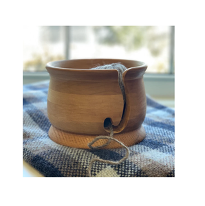 Cuencos de hilo de madera natural hechos a medida diseño atractivo de alta calidad adecuado para tiendas de hilo y fibra diseño clásico aspecto de lujo - Product Image 2