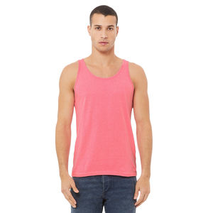Unisex Jersey Tank Tops Tri-blends Poly 25% Combed <b>Ringspun</b> Cotton 25% Rayon Unisex Tank Tops - Product Image 1